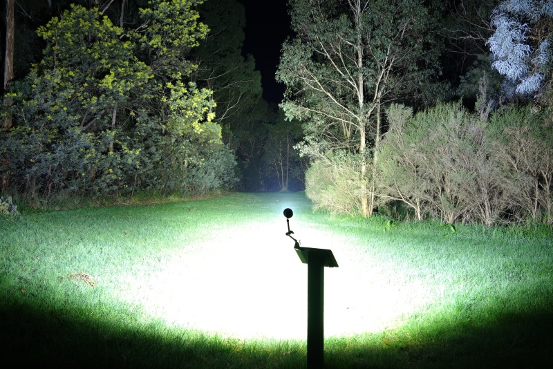 Lumintop Mach Turbo beamshot