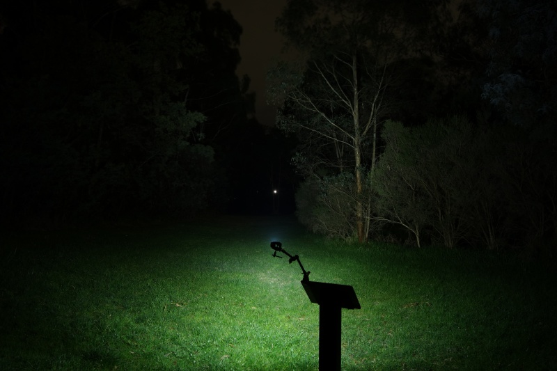 Olight Arkfeld Pro Turbo beamshot