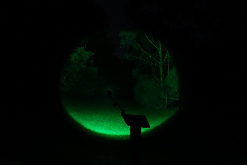 SPERAS TH4 Green High Flood beamshot