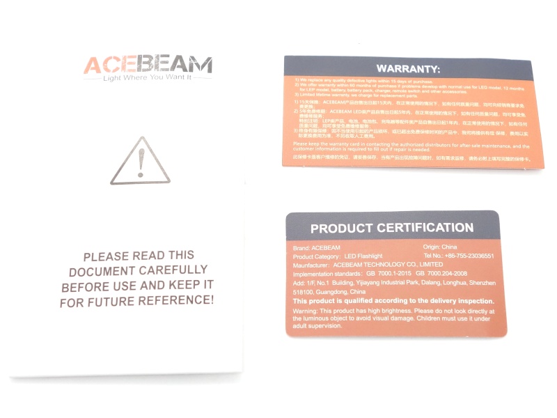 Acebeam P20 cards