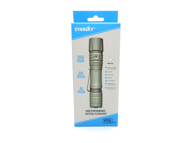 Cyansky P25 V2.0 packaging front