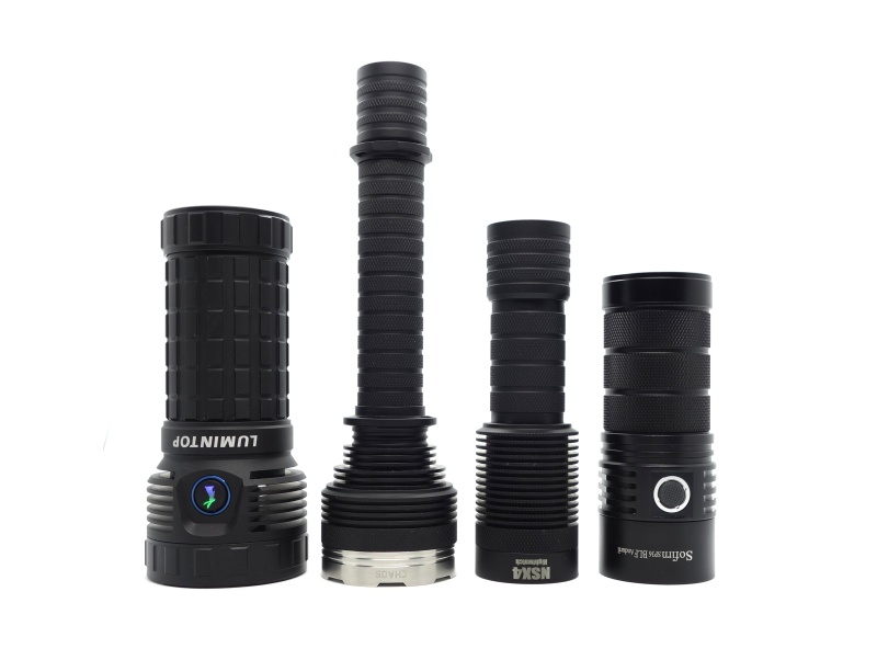 Lumintop Mach, Nightwatch Chaos NS59v2, Nightwatch NSX4, Sofirn SP36 BLF