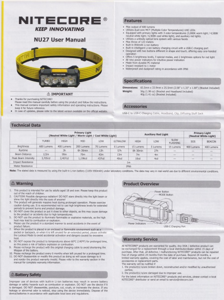 Nitecore NU27 user-manual-3