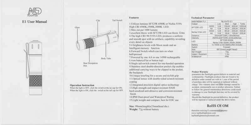 NLIGHTD E1 user-manual-1