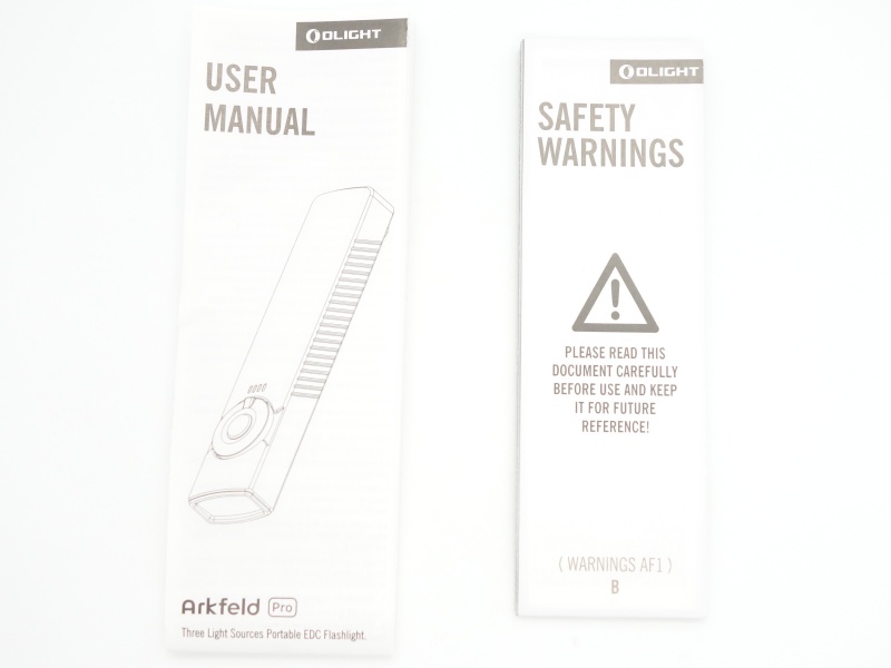 Olight Arkfeld Pro user manual