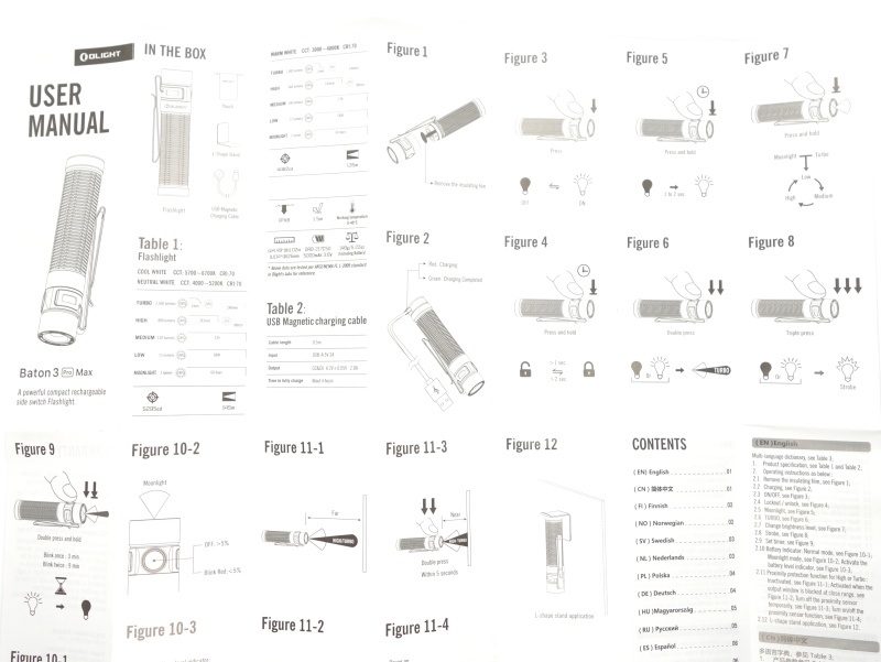 Olight Baton 3 Pro Max user manual