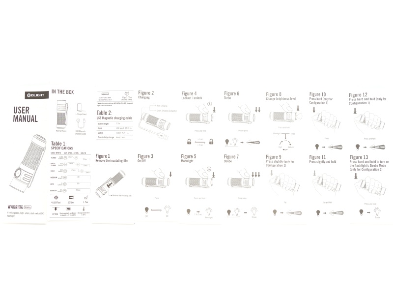 Olight Warrior Nano user manual