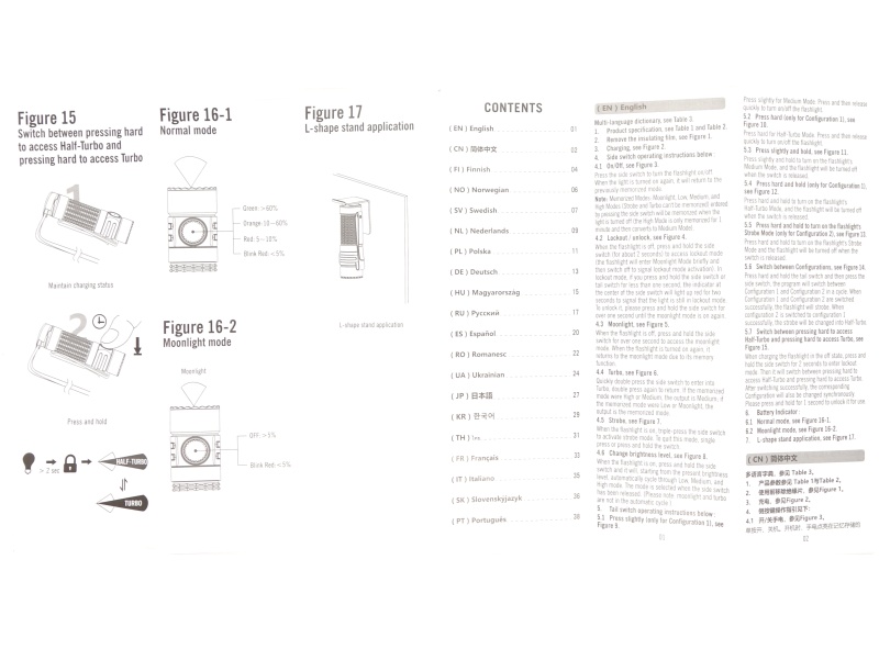 Olight Warrior Nano user manual