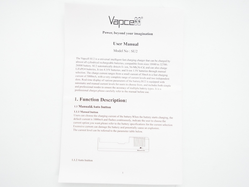 Vapcell SU2 user-manual-1